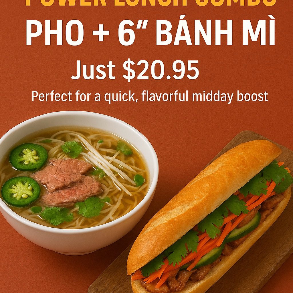 Power Lunch Combo Meal.